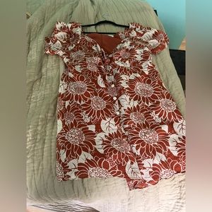 Madewell sundress with cutout